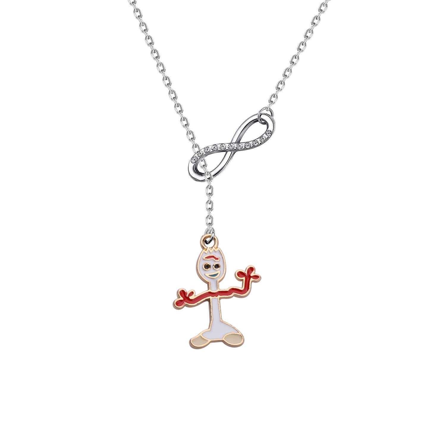 BAUNA Forky Toy Story Earrings & Necklace Gift Set