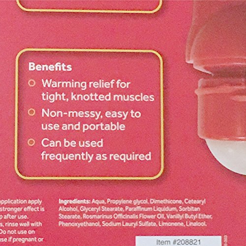 Deep Heat Three Packs Of Muscle Massage Roll-On Lotion 50Ml