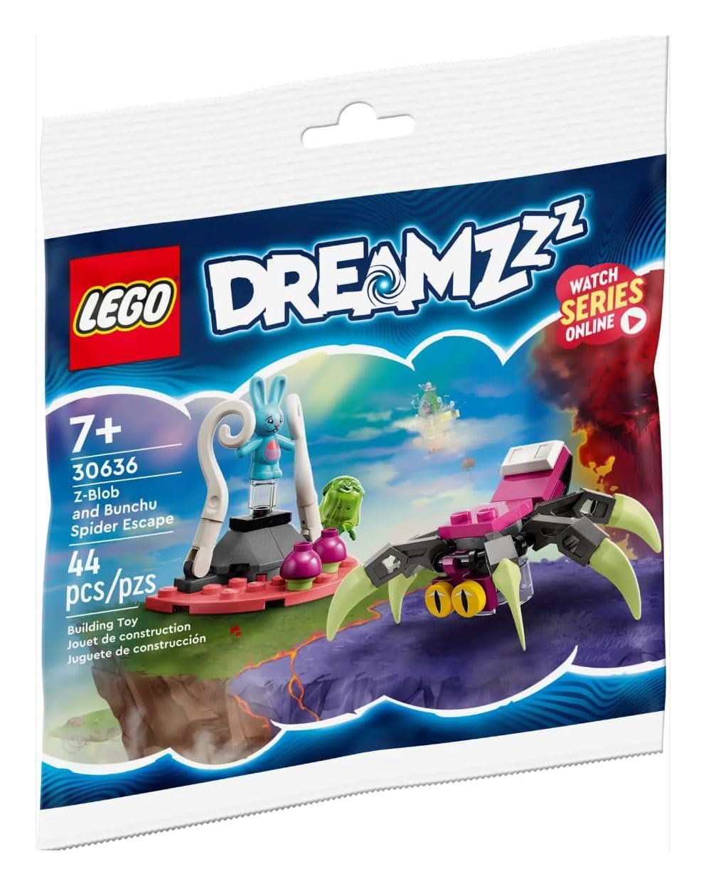 LEGO 30636 Dreamzzz Z-Blob and Bunchu Spider Escape 44 Pieces 7+ Polybag