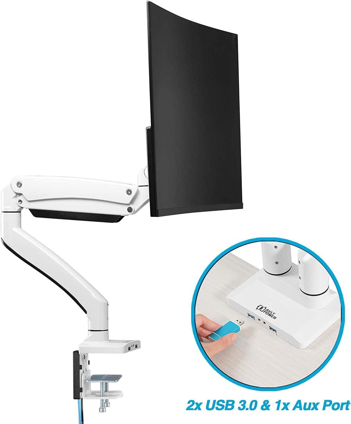 Best white desk monitor riser