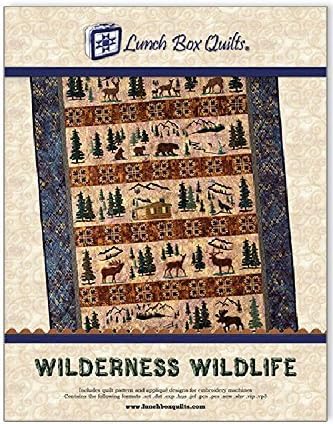 Lunch Box Quilts Wilderness Wildlife ME Quilt Pattern