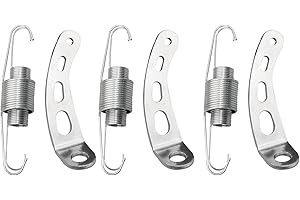 ZEIBOAT 3Sets 4708 Throttle Return Spring Bracket, with 59206 Throttle Return Springs (6 Springs)