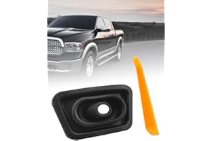 LANDSIN Gear Shift Lever Boot Fits for RAM 1500 2500 3500 2011 2012 2013-2022 Replaces 68400287AA Shift Boot Cover Rubber Mat