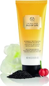 The Body Shop Oils of Life Revitalising Cleansing Oil-in-Gel 100ml Vegan view 2