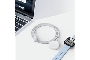 Compatible for Apple Watch Charger USB Magnetic Wireless Fast Charger Portable Compatible with iWatch Ultra/Series 10/9/8/7/6