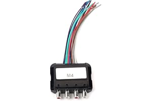 Car Stereo Subwoofer 4 Channel High to Low Audio Converter with Power Amplifier Control Wire car Stereo subwoofer 4 Channel l