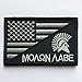 SpaceAuto USA American Flag w/Molon Labe Spartan Helmet Military Tactical Morale Badge Decorative Emblem Combat Patch 3