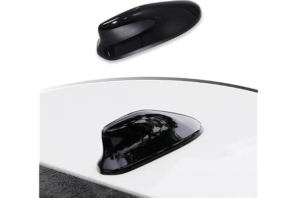 YINGTUU for Honda Accord 2018 2019 2020 2021 2022 Accessories Car Antenna Toppers Car Shark Fin Cover Decoration Exterior Trim Bright Black