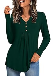 CATHY Womens Long Sleeve Tops 2025 Fall Fashion