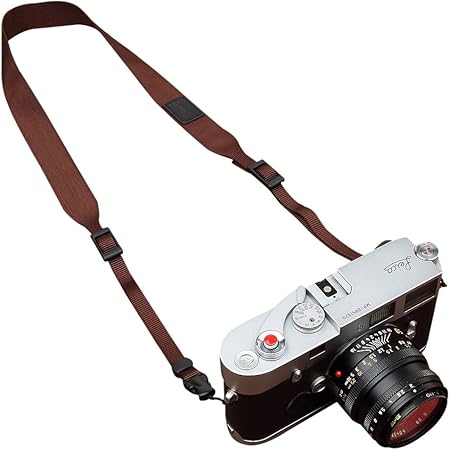 Amazon Co Jp カムイン Cam In カメラストラップ Cs175シリーズ 紐型 ナイロン Cam1859 ダークブラウン カメラ