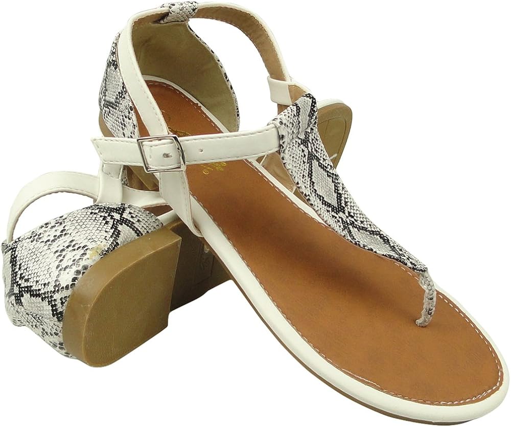 white flat comfort sandals