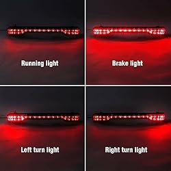 TCMT 10.7" Chrome Latches Chopped Pack Trunk LED