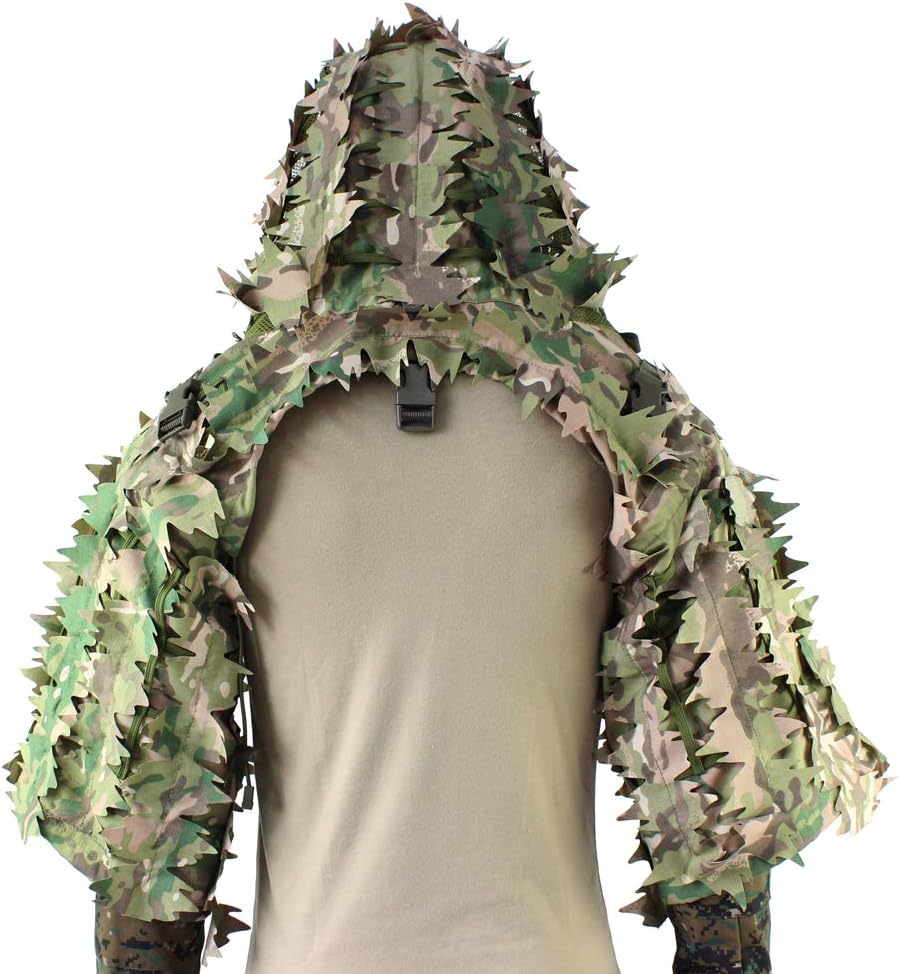 Amazon.com : ROCOTACTICAL Sniper Ghillie Viper Hood with 3D Laser-Cut