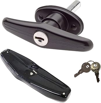 Amazon Com Truck Cap Locking T Handle With Dust Cover Counter Clockwise Automotive