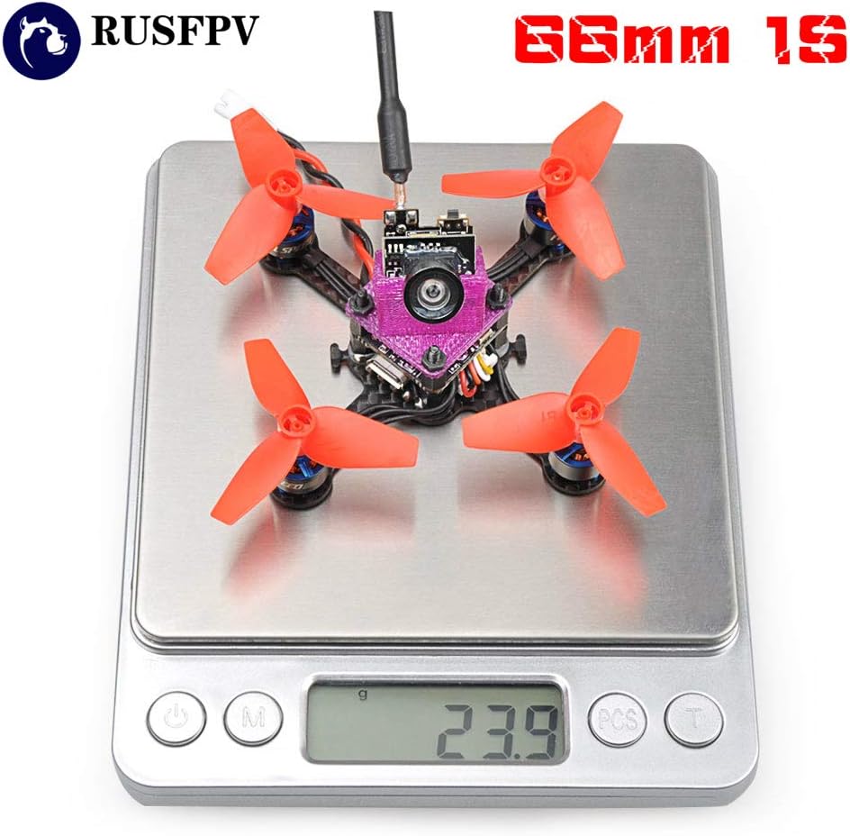 Yoton Accessories FSD Beebee-66 LITE Omnibus F3 OSD 5.8G 40CH 4 in 1 6A Blheli_S ESC 1S Micro Indoor FPV Racing Drone ARF