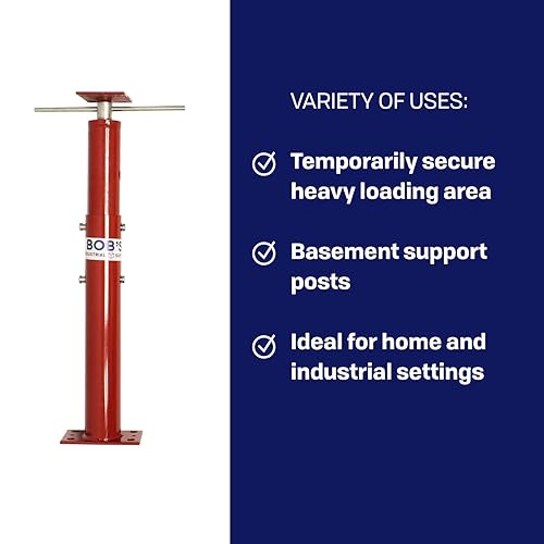 BISupply Adjustable Floor Jack Post Basement 1pk - 36in Ceiling Support Pole | UK