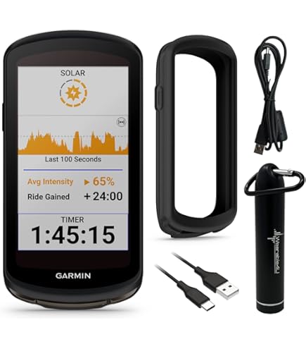 Amazon.com: Garmin Edge 1030 Plus - Computadora de ciclismo GPS +