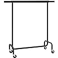 Amazon.com: SONGMICS Clothes Rack with Wheels, Clothing Rack for ...