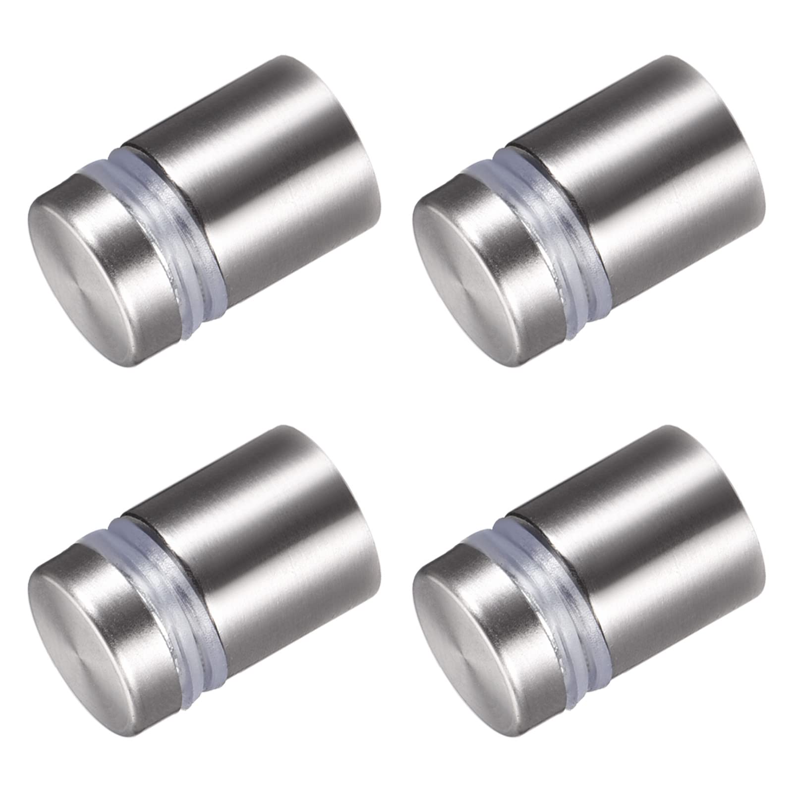 METALLIXITY Sign Standoff Screws (16x24mm) 4pcs, Stainless Steel Advertising Screws Glass Acrylic Nail - for Picture Frame Sign Displays