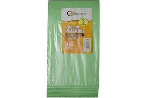 QUICK PARTS DELIVERY Oreck Vacuum Cleaner Bags for CC Type, Pack of 10 - Fit All Oreck XL Vacuum Bags