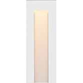 Hinkley Landscape Lighting LED Taper Deck Sconce, Tall Vertical, White, Add Security to Outdoor Living Spaces with Ultra-Dura