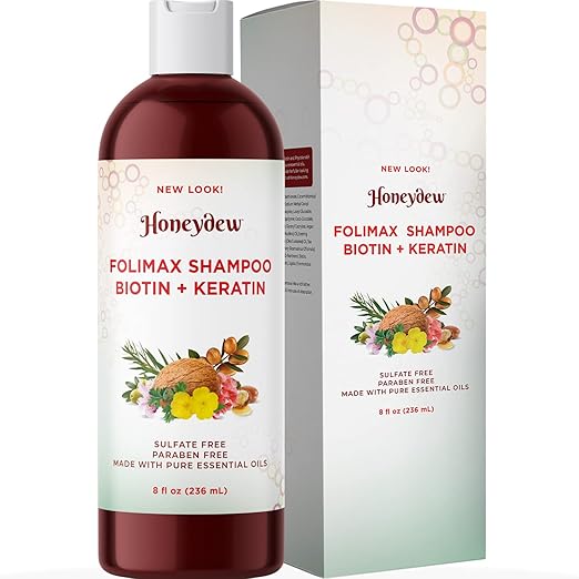 Best Hair Loss Shampoo Potent Hair Loss Fighting Formula 100 Natural Topical Regrowth Treatment Rest Ores Hair Stops Hair Shedding Contains Biotin Rosemary Coconut Oil For Women And Men By Honeydew