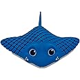 Manta Ray Fidget Toy, Multicolor 3D Printed Articulated, Sensory toy, 3d printed animals (Matte Blue)