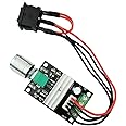 LEDMOMO 1203BB 6V 12V 24V 3A 80W DC Motor Speed Controller (PWM) Adjustable Reversible Motor Driver Switch