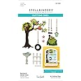 Spellbinders Backyard Haven View Etched Dies, Metal