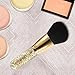 Abody Golden Kabuki Brush,Powder Blush Makeup Brush Create Endless Looks