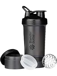 BlenderBottle ProStak System with 22-Ounce Bottle and Twist n' Lock Storage