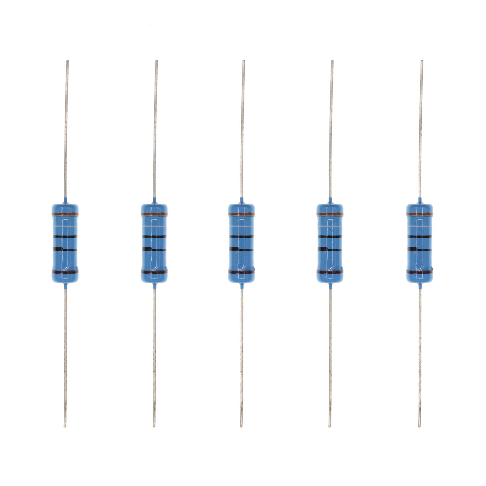 HUABAN 20PCS 3W 3 Watts 390R 390 Ohm 1% Metal Film Resistor