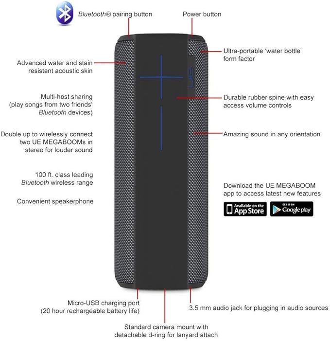 ue megaboom charcoal