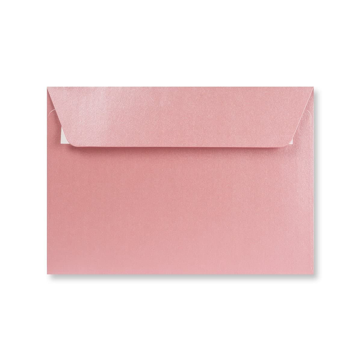 C5 (162x229mm) Coloured Envelopes for A5 Greeting Cards Wedding Invitations & Crafts Pack of 10 (Pearl Pink Peel & Seal)