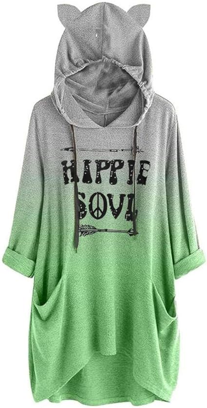 ladies long sweatshirt