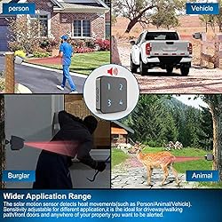 Solar Driveway Alarm System-1/4 Mile Long