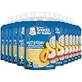 Gerber Baby Food Pouches, Toddler 12+ Months, Fruit & Yogurt Peaches & Cream, 3.5 Ounce (Pack of 12)