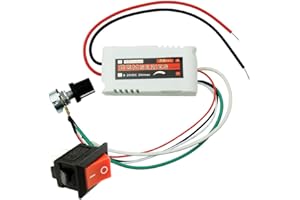 uniquegoods CCMFC 12V 2A DC Motor Speed Controller Adjustable Variable Speed Switch PWM DC Voltage Switching Regulator Control Speed of a DC Fan