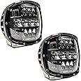 Rigid Industries 300415 Powersports LED Light - Pair, Clear