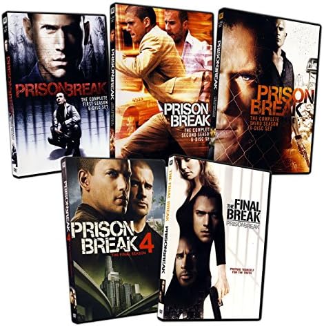 Amazon.com: Prison Break - Complete Season 1-4 (New Packaging