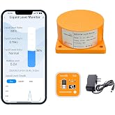 Moray Smart WiFi Water Level Sensor, LCD Water Tank Cistern Level Monitor, Ultrasonic Liquid Level Sensor, Water Detectors Alarms, Tuya Smart Devices, IP66 Waterproof Water Tank Level Monitor (ME201R)