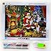 5D Diamond Painting Kits Full Drill Diamond Embroidery (16x20, Christmas)
