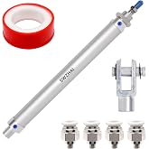 SWZHAI Air Cylinders 16mm Bore 150mm Stroke, Mini Air Pneumatic Cylinder Double Action Single Rod Pneumatic Air Cylinders wit