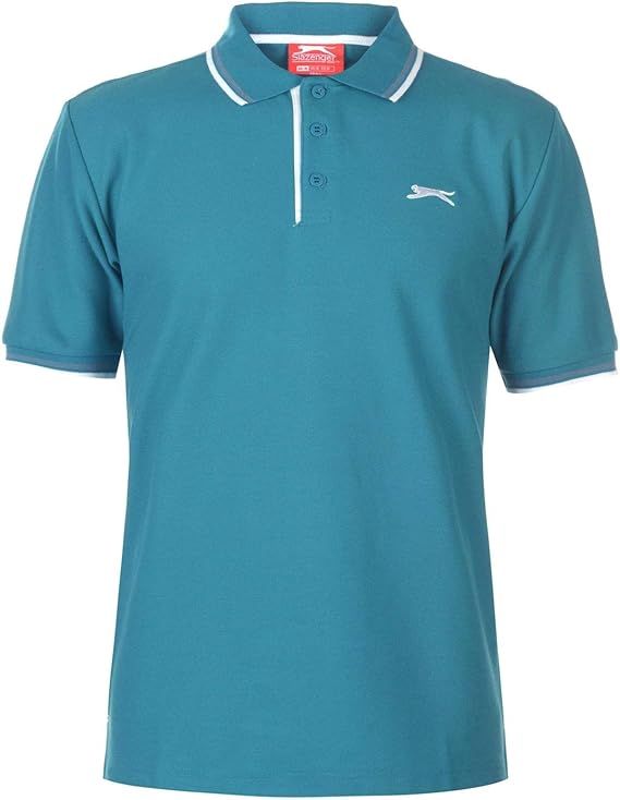 teal color polo shirt