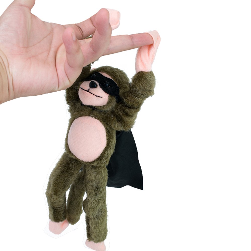 Zorvo Flingshot Monkey Slingshot Flying Stuffed Screaming Monkey
