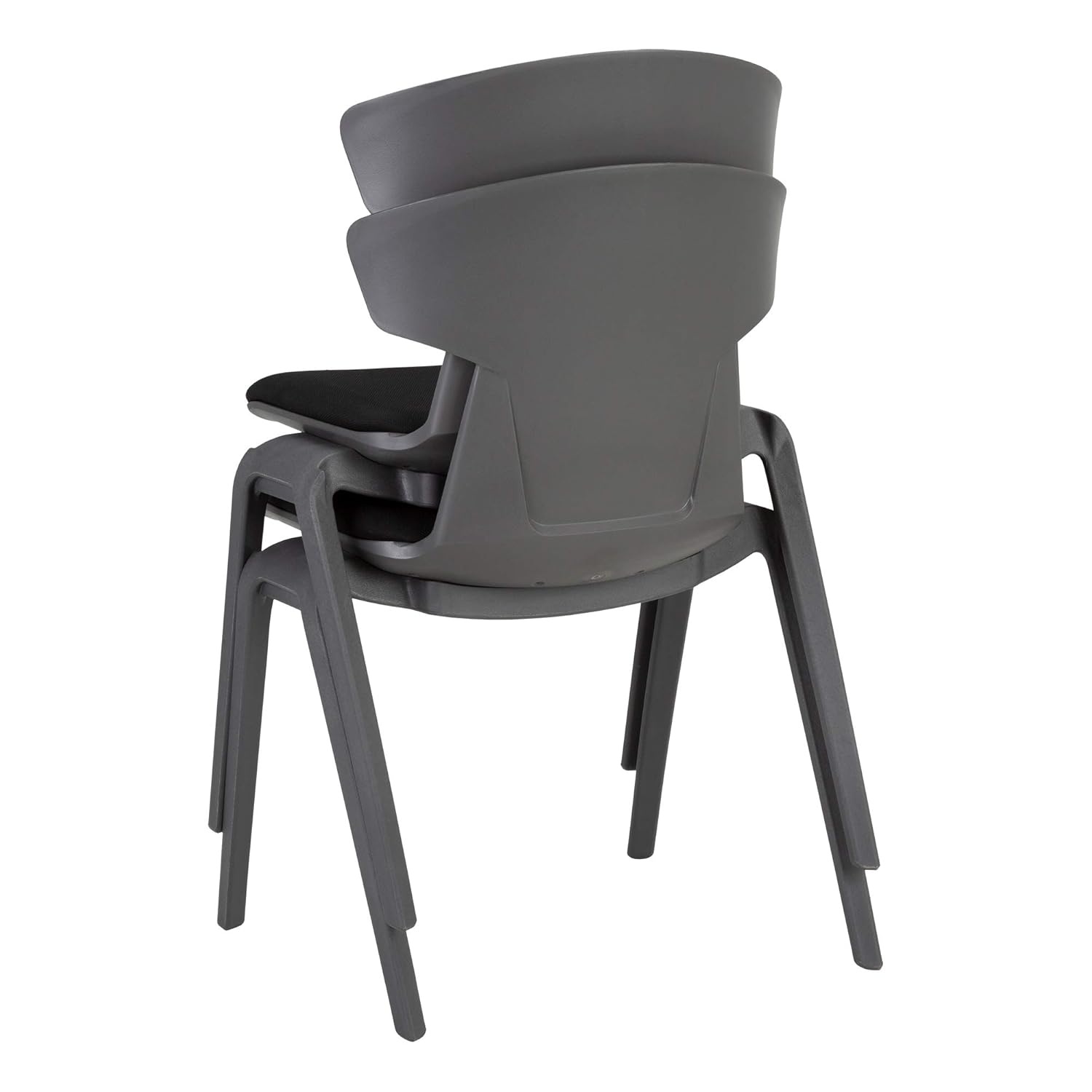 Norwood Commercial Furniture Ganging Fabric Stack Chair Set of 2: Industrial & Scientific