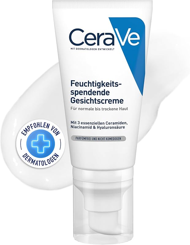 Feuchtigkeitsspendende Gesichtscreme, bis zu 24H Feuchtigkeit, 50ml