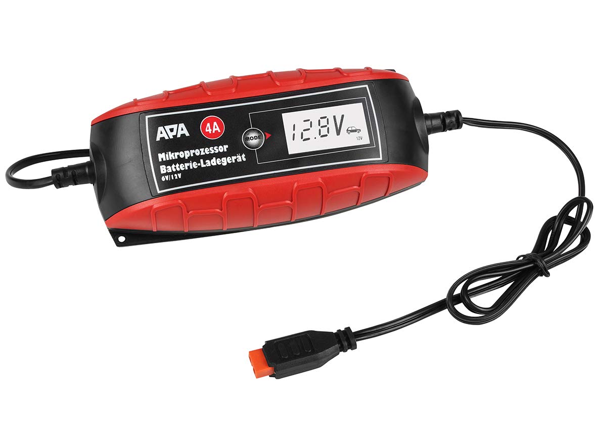 APA 16617 Microprocessor Battery Charger 6/12V 4A
