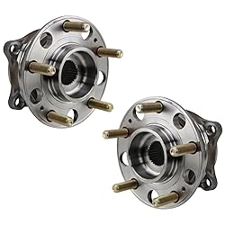 TRQ 2 Piece Wheel Bearing & Hub Assembly Set