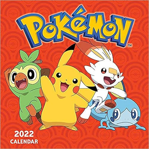 Pokemon Calendrier 2023 Pokemon 2022 Wall Calendar : Amazon.co.uk: Books